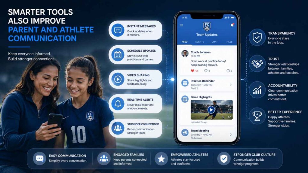 Smarter Tools Also Improve Parent and Athlete Communication